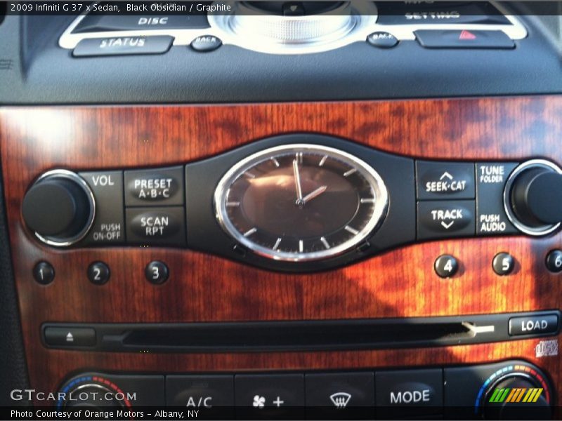 Black Obsidian / Graphite 2009 Infiniti G 37 x Sedan