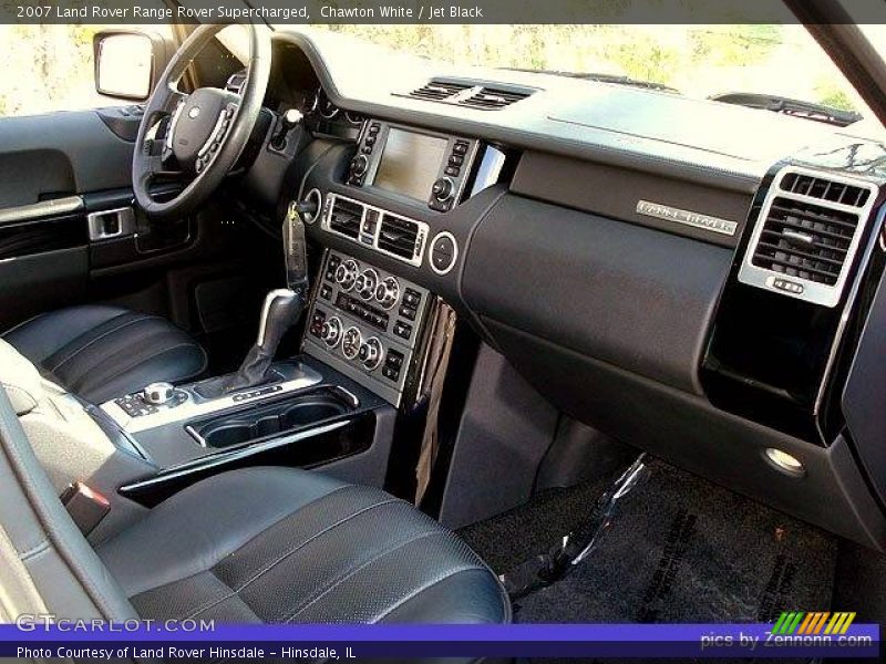 Chawton White / Jet Black 2007 Land Rover Range Rover Supercharged