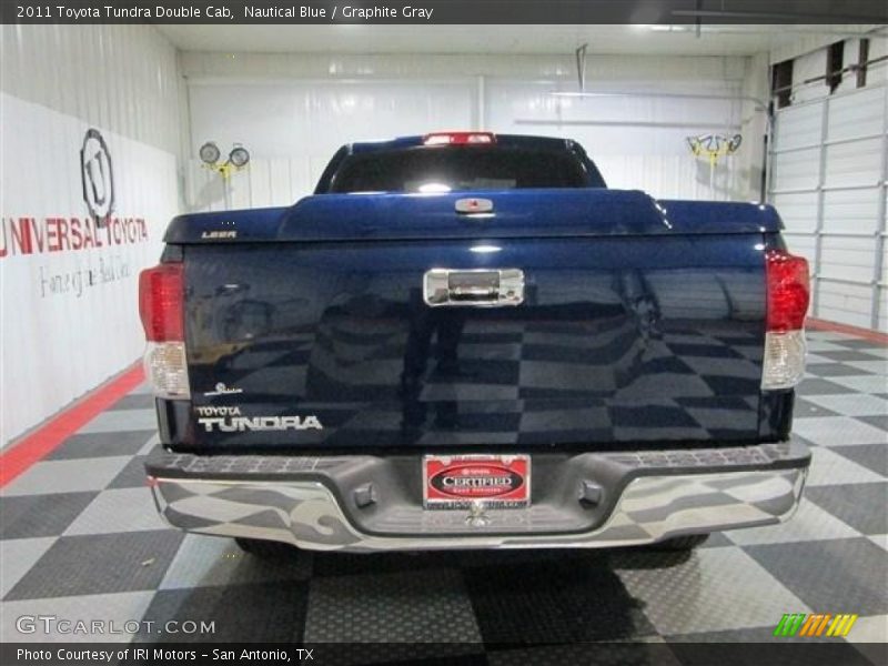 Nautical Blue / Graphite Gray 2011 Toyota Tundra Double Cab