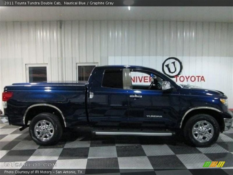 Nautical Blue / Graphite Gray 2011 Toyota Tundra Double Cab