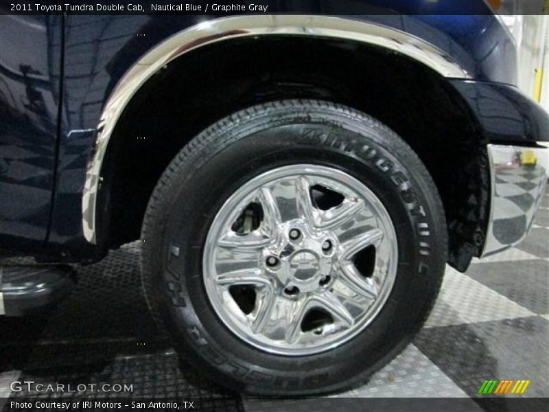 Nautical Blue / Graphite Gray 2011 Toyota Tundra Double Cab