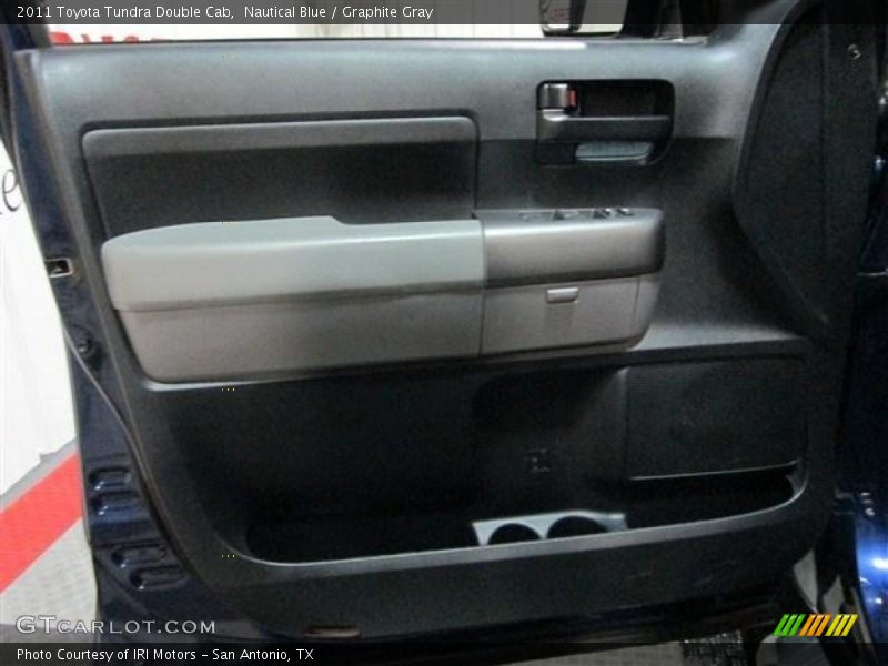 Nautical Blue / Graphite Gray 2011 Toyota Tundra Double Cab