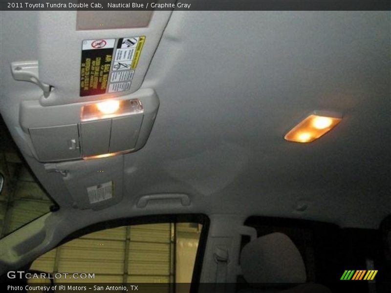 Nautical Blue / Graphite Gray 2011 Toyota Tundra Double Cab