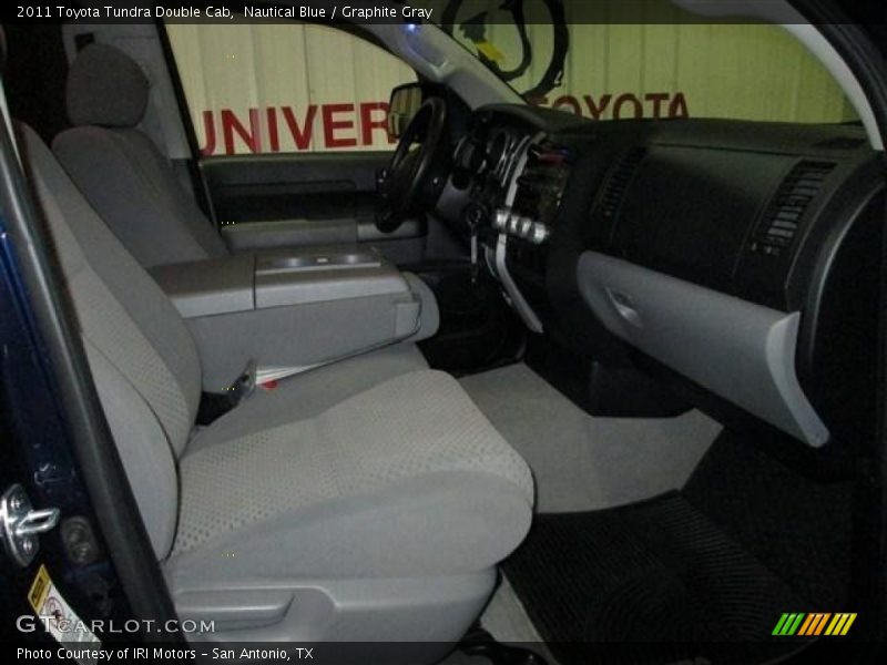 Nautical Blue / Graphite Gray 2011 Toyota Tundra Double Cab