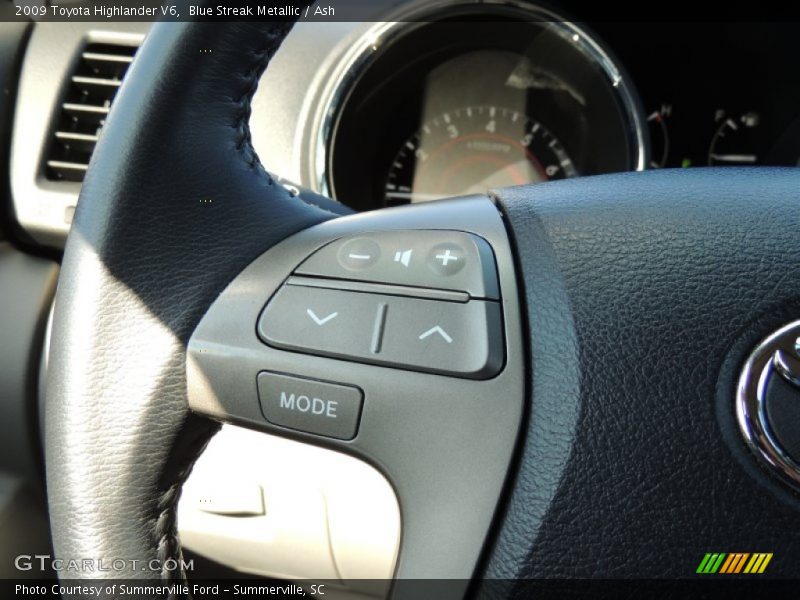 Controls of 2009 Highlander V6