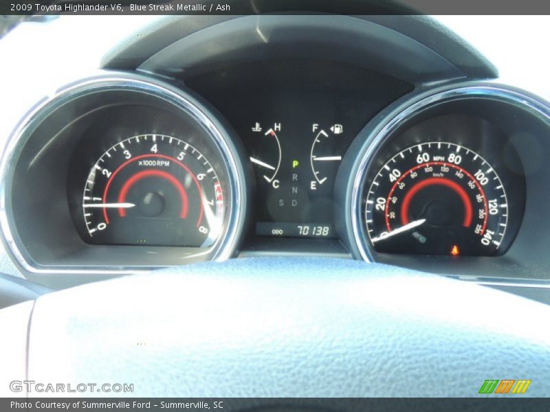  2009 Highlander V6 V6 Gauges