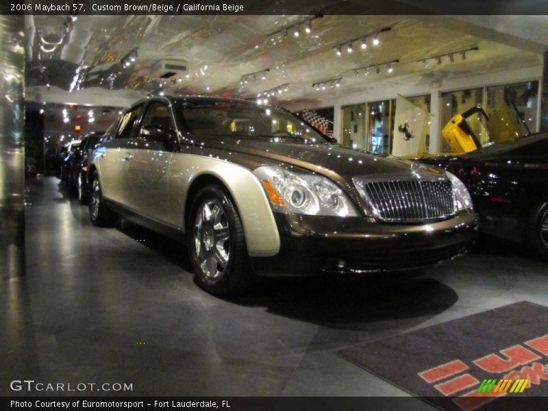 Custom Brown/Beige / California Beige 2006 Maybach 57