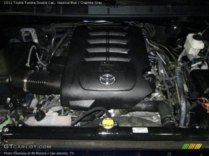 Nautical Blue / Graphite Gray 2011 Toyota Tundra Double Cab