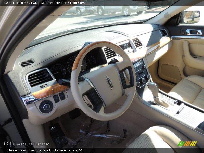 Gold Leaf Metallic / Light Camel 2011 Lincoln MKS FWD