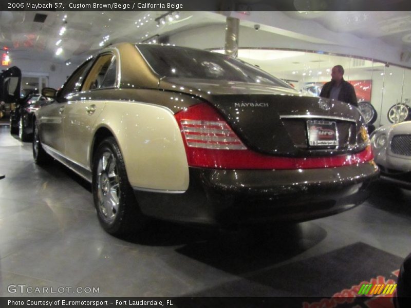 Custom Brown/Beige / California Beige 2006 Maybach 57