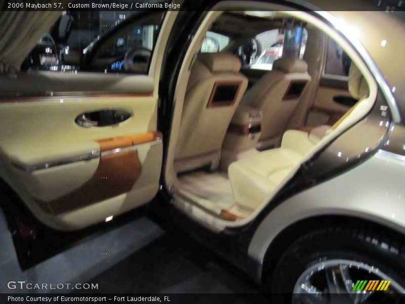 Custom Brown/Beige / California Beige 2006 Maybach 57