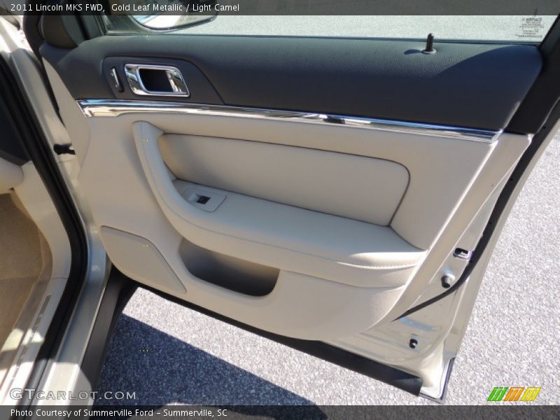 Gold Leaf Metallic / Light Camel 2011 Lincoln MKS FWD