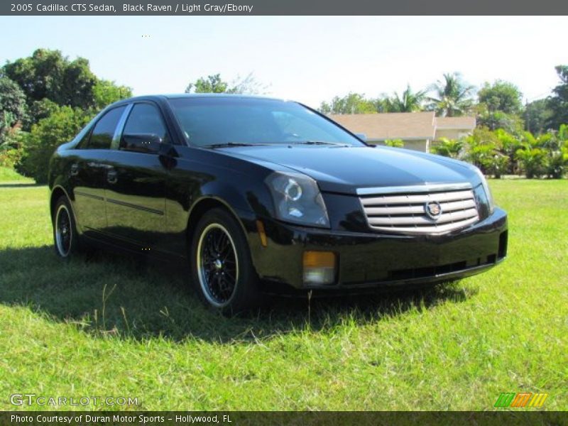 Black Raven / Light Gray/Ebony 2005 Cadillac CTS Sedan