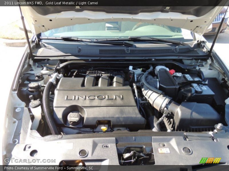 Gold Leaf Metallic / Light Camel 2011 Lincoln MKS FWD