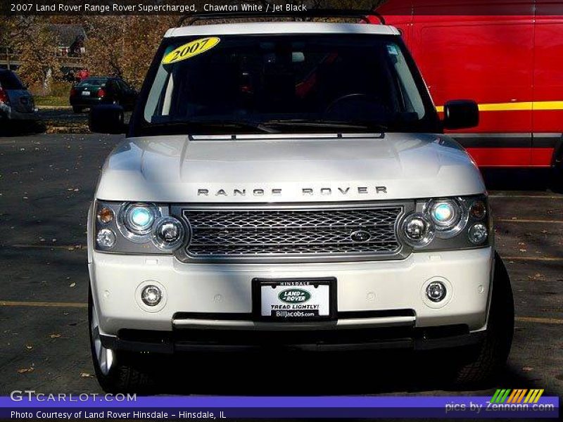 Chawton White / Jet Black 2007 Land Rover Range Rover Supercharged