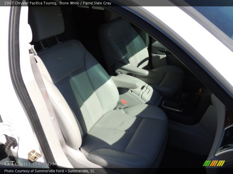 Stone White / Pastel Slate Gray 2007 Chrysler Pacifica Touring