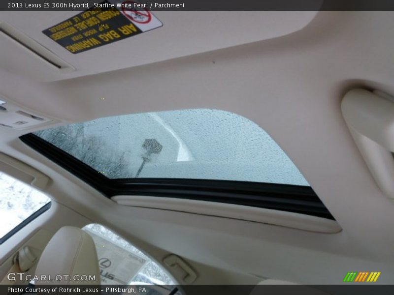 Starfire White Pearl / Parchment 2013 Lexus ES 300h Hybrid