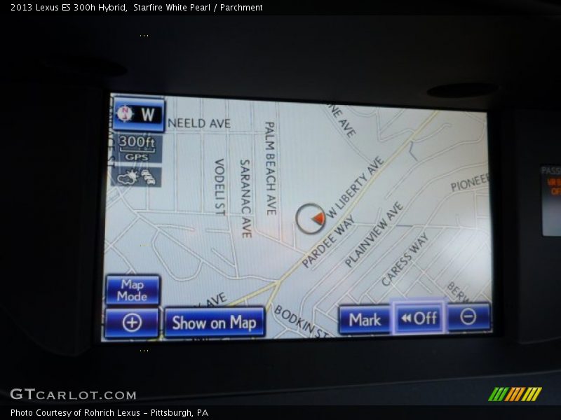 Starfire White Pearl / Parchment 2013 Lexus ES 300h Hybrid