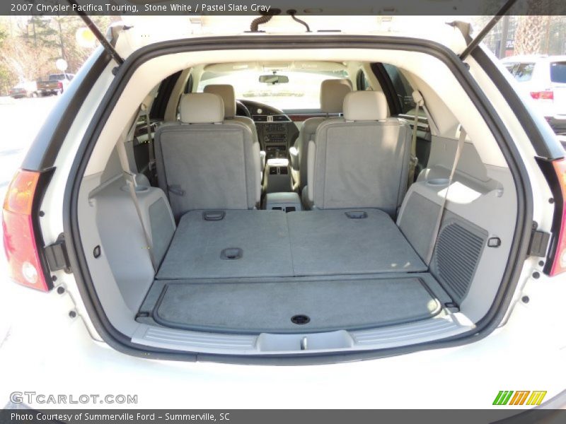 Stone White / Pastel Slate Gray 2007 Chrysler Pacifica Touring