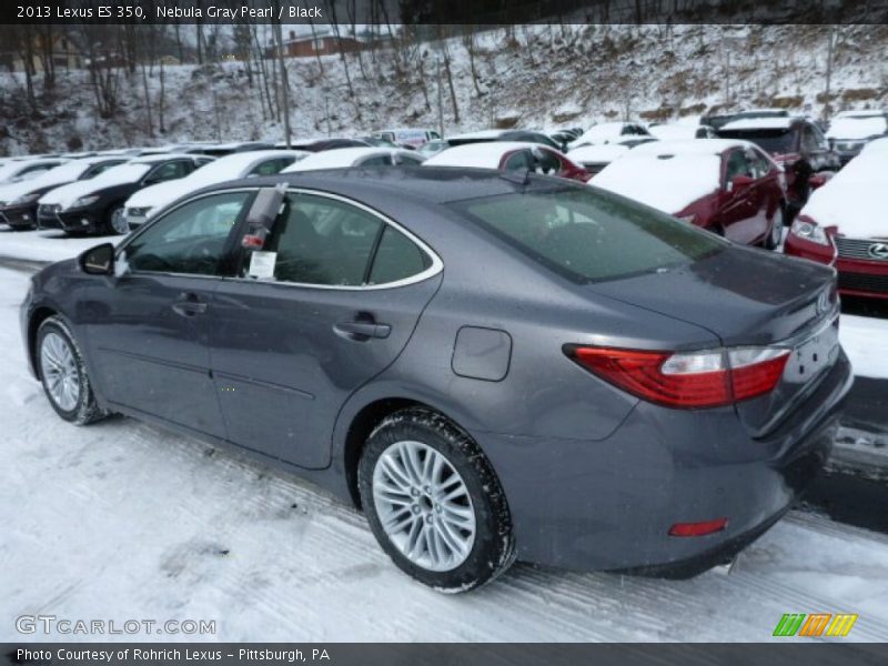 Nebula Gray Pearl / Black 2013 Lexus ES 350