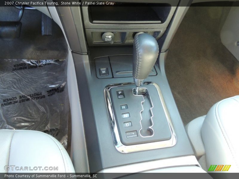 Stone White / Pastel Slate Gray 2007 Chrysler Pacifica Touring