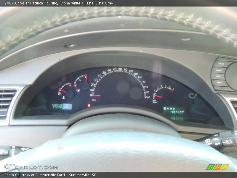 Stone White / Pastel Slate Gray 2007 Chrysler Pacifica Touring