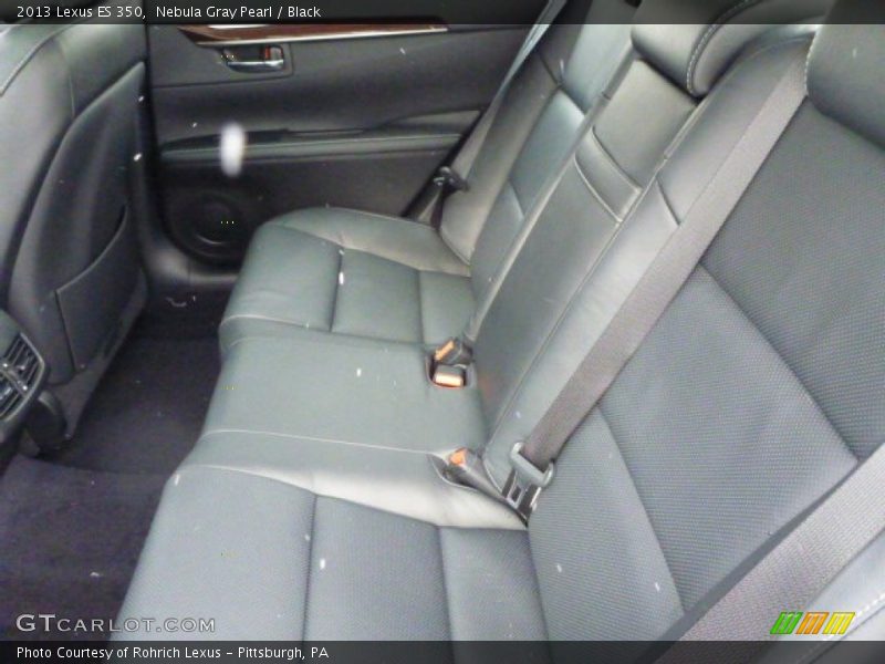 Nebula Gray Pearl / Black 2013 Lexus ES 350