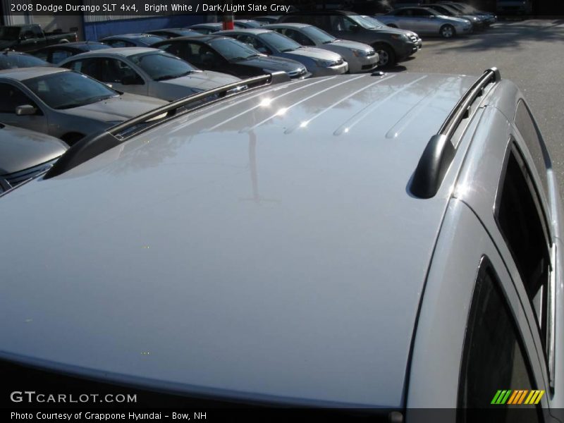 Bright White / Dark/Light Slate Gray 2008 Dodge Durango SLT 4x4