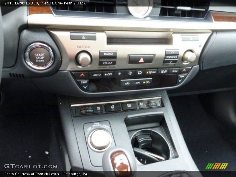 Nebula Gray Pearl / Black 2013 Lexus ES 350
