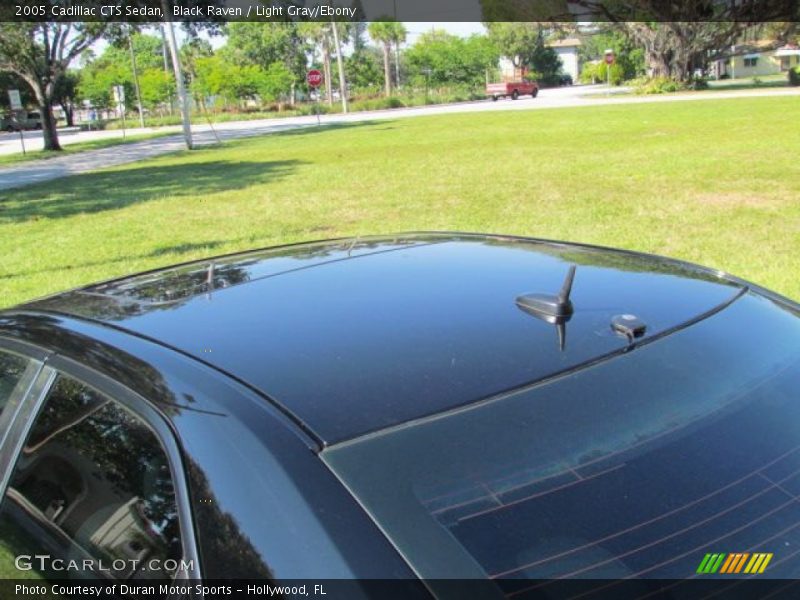 Black Raven / Light Gray/Ebony 2005 Cadillac CTS Sedan