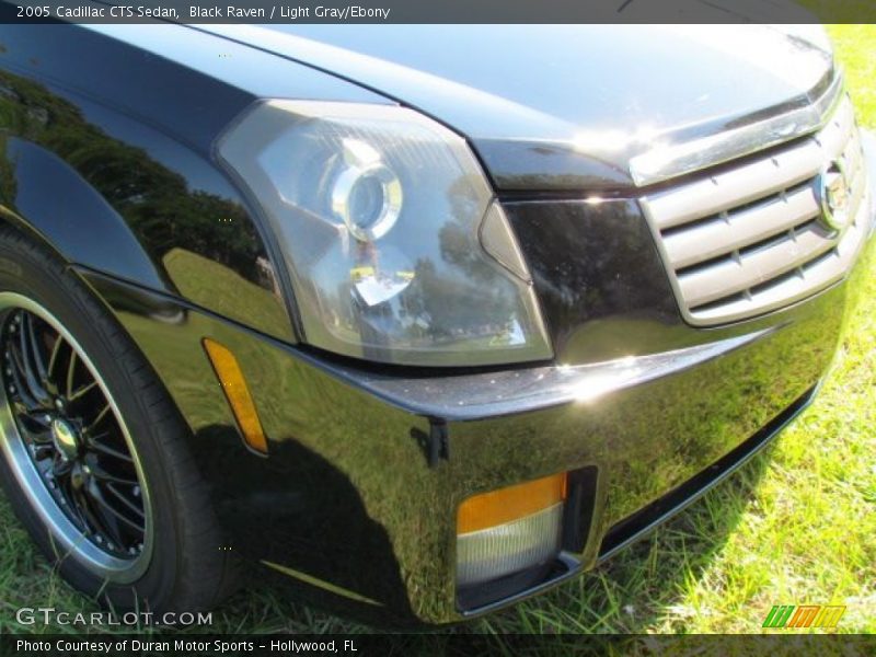 Black Raven / Light Gray/Ebony 2005 Cadillac CTS Sedan