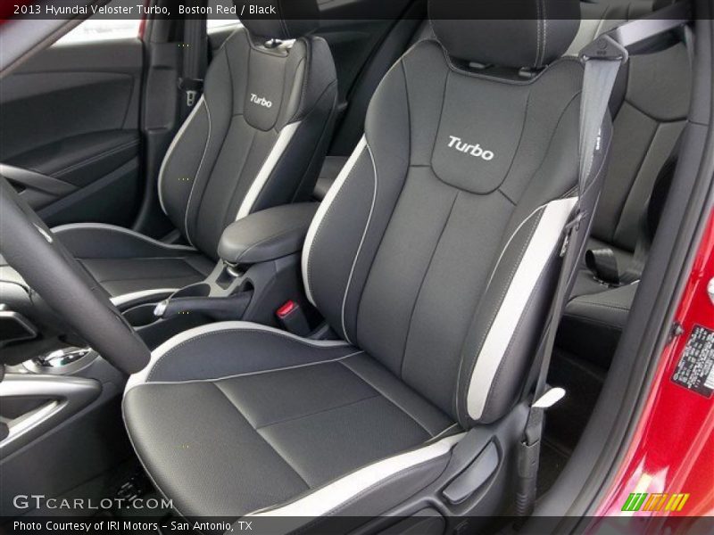 Front Seat of 2013 Veloster Turbo