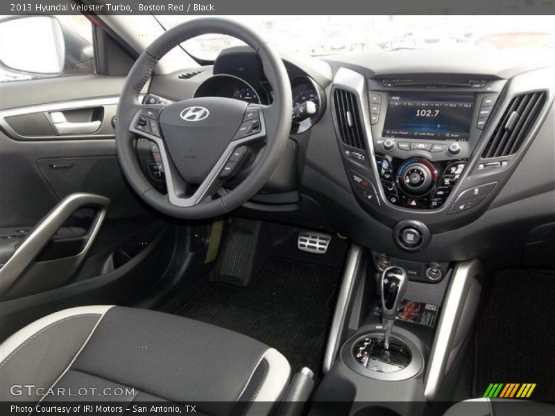 Boston Red / Black 2013 Hyundai Veloster Turbo