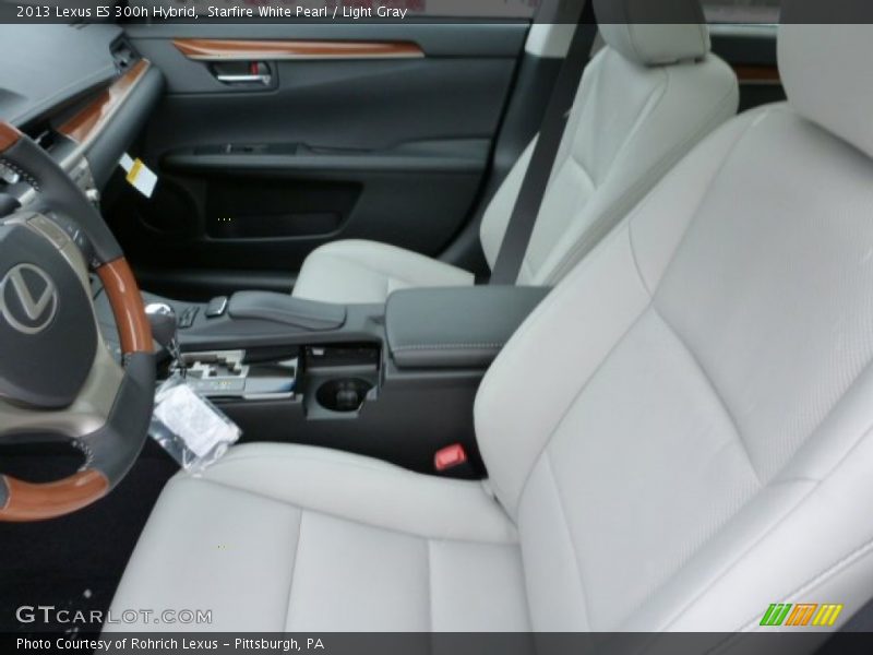 Front Seat of 2013 ES 300h Hybrid