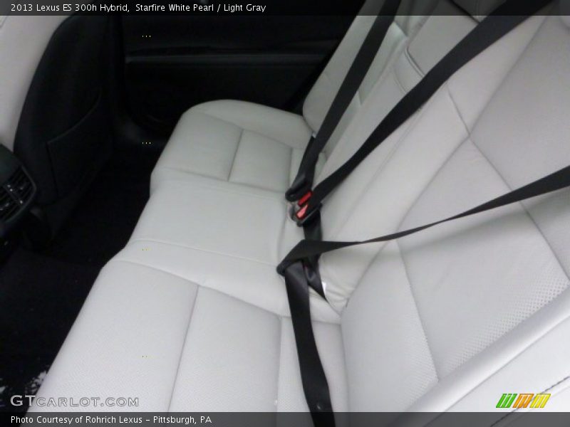 Rear Seat of 2013 ES 300h Hybrid