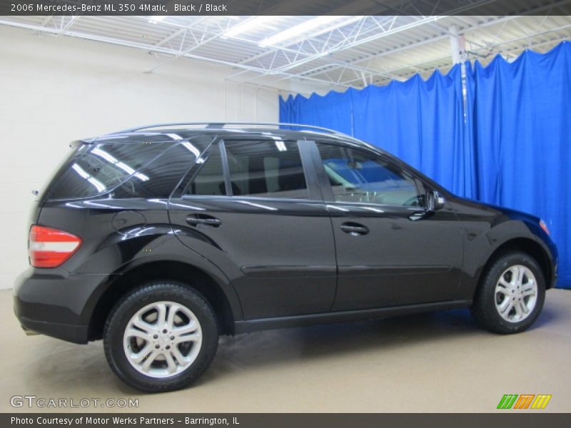 Black / Black 2006 Mercedes-Benz ML 350 4Matic