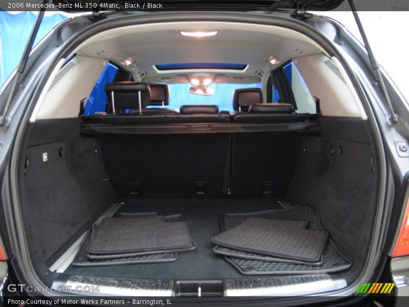 Black / Black 2006 Mercedes-Benz ML 350 4Matic