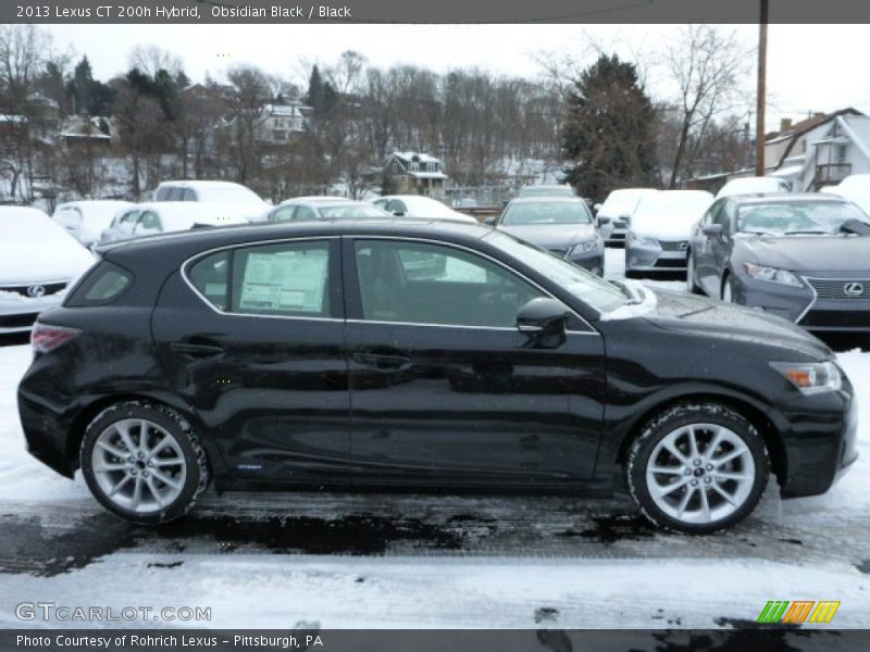  2013 CT 200h Hybrid Obsidian Black