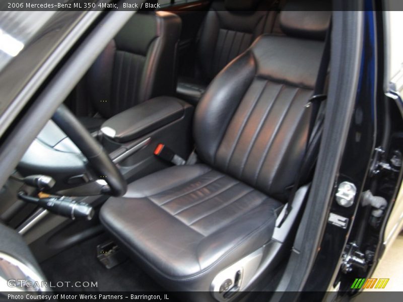 Black / Black 2006 Mercedes-Benz ML 350 4Matic