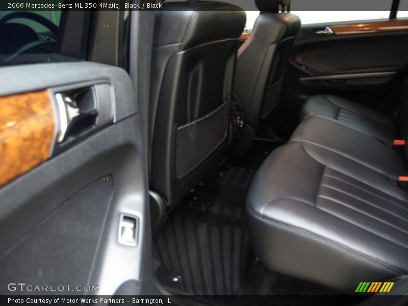 Black / Black 2006 Mercedes-Benz ML 350 4Matic