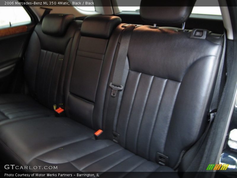 Black / Black 2006 Mercedes-Benz ML 350 4Matic
