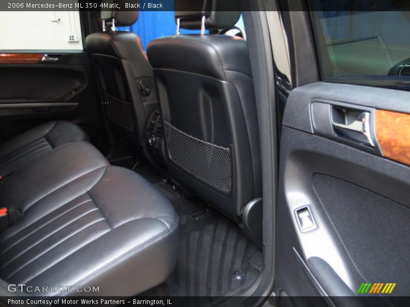 Black / Black 2006 Mercedes-Benz ML 350 4Matic