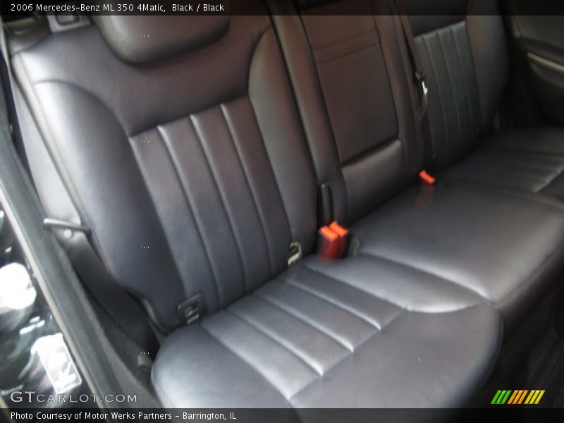 Black / Black 2006 Mercedes-Benz ML 350 4Matic
