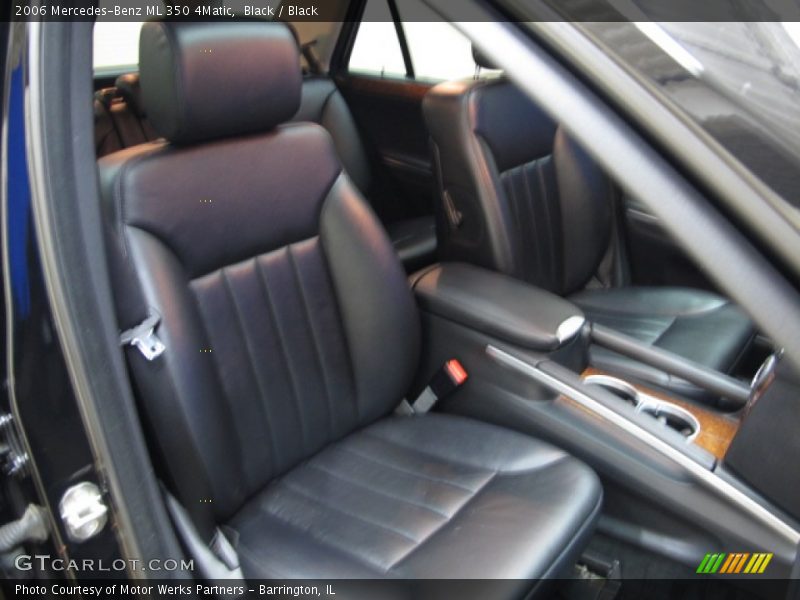 Black / Black 2006 Mercedes-Benz ML 350 4Matic