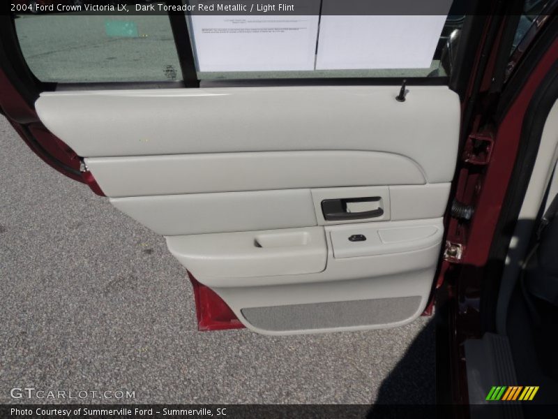 Dark Toreador Red Metallic / Light Flint 2004 Ford Crown Victoria LX