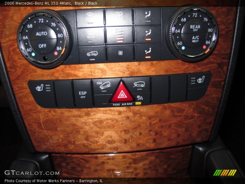 Black / Black 2006 Mercedes-Benz ML 350 4Matic