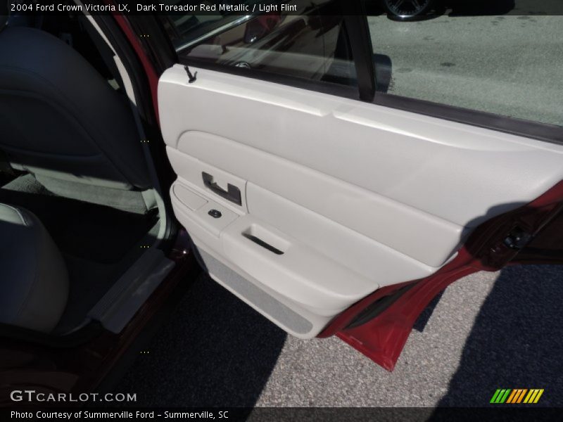 Dark Toreador Red Metallic / Light Flint 2004 Ford Crown Victoria LX