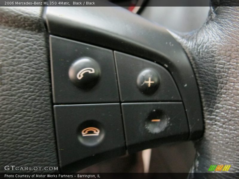 Black / Black 2006 Mercedes-Benz ML 350 4Matic