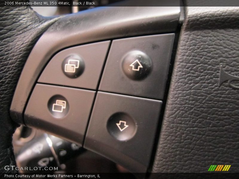 Black / Black 2006 Mercedes-Benz ML 350 4Matic