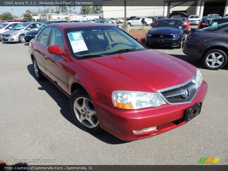 Redondo Red Pearl / Parchment 2003 Acura TL 3.2